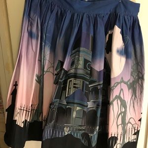 Unique Vintage Haunted House skirt size 3XL